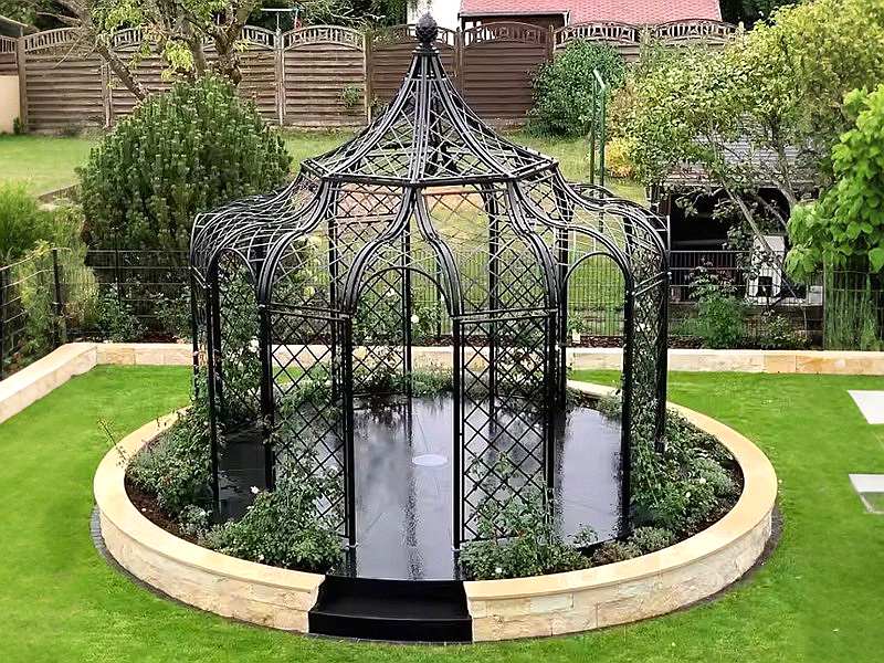 Outdoor Metal Garden Gazebo For Sale